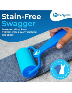 Rodillo Adhesivo Reutilizable PetLovers EzRoll - Multiusos 2