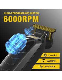 Recortadora de cabello SUPRENT FT225BX con cuchillas de titanio 2