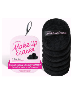 Set de 7 Toallitas Desmaquillantes Makeup Eraser - Negro