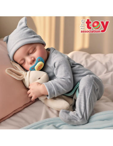 Muñeca de Bebé Renacida JIZHI 43 cm Realista con Accesorios