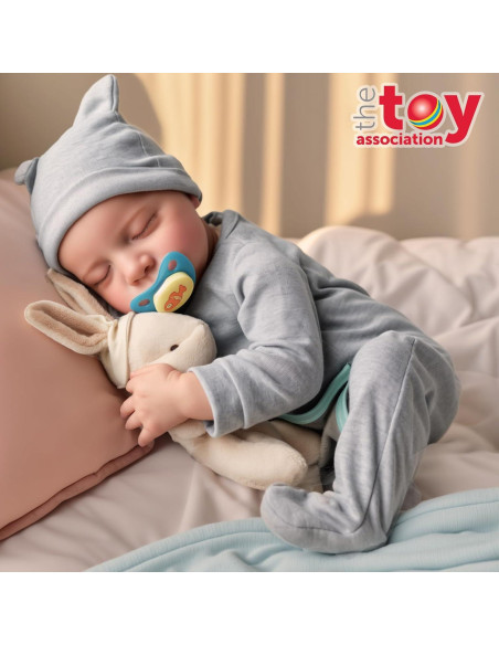 Muñeca de Bebé Renacida JIZHI 43 cm Realista con Accesorios