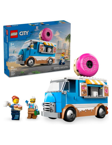 Camión de Donas LEGO City 60452 - Juguete de Construcción