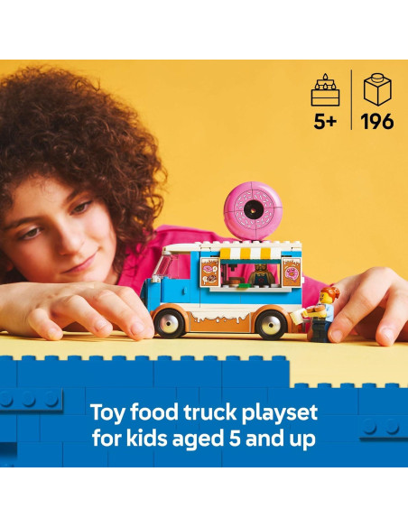 Camión de Donas LEGO City 60452 - Juguete de Construcción