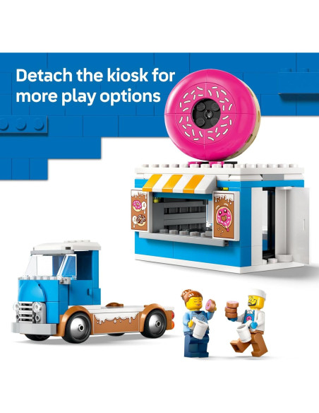 Camión de Donas LEGO City 60452 - Juguete de Construcción