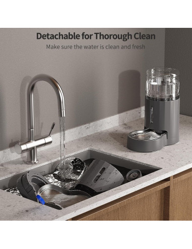 Dispensador de Agua Automático JUNSPOW 4L para Gatos y Perros