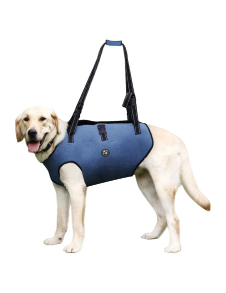 Arnés de Elevación para Perros Hanfu Ajustable Azul L