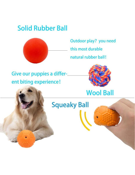 Pelotas Interactivas Volacopets para Perros Medianos y Grandes