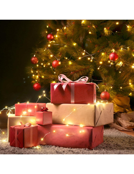 Cadena de Luces Solares 200 LED Selarlyt 22m Blanco Cálido