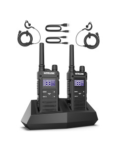 Walkie Talkies KETELESE T3G IP67 2W 30 Canales 2 Paquete