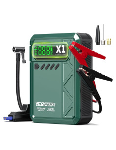 YESPER Arrancador de Coche X1 2000A con Compresor 150PSI