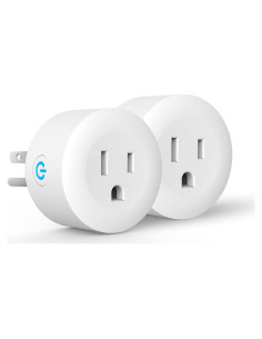 Enchufe Inteligente DOGAIN Zigbee Control por Voz Paquete de 2