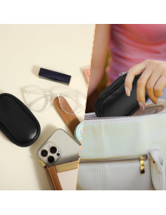 Juego de 10 Brochas de Maquillaje Viaje DIVINA VITAE Negro 2