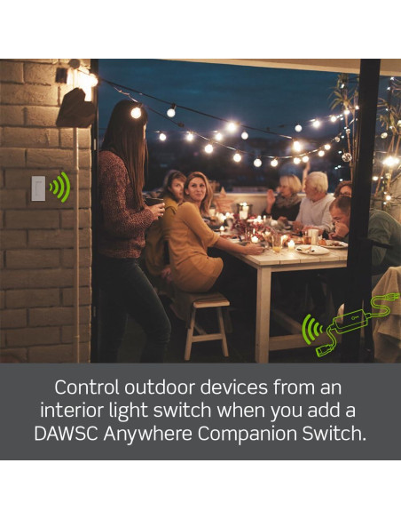 Enchufe Inteligente Wi-Fi Exterior Leviton D215O, Resistente