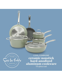 Juego de Utensilios de Cocina 10 Piezas Sur La Table Verde 2