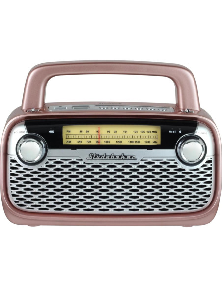 Altavoz Bluetooth Studebaker SB2006 con radio AM/FM y USB-C Altavoz Bluetooth Studebaker SB2006 con radio AM/FM y USB-C