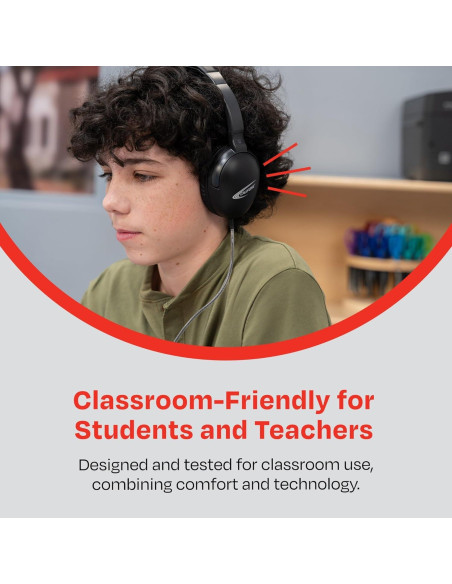 Auricular Califone NeoTech Plus 1017AV 3.5mm Negro