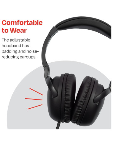 Auricular Califone NeoTech Plus 1017AV 3.5mm Negro