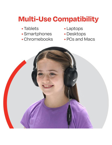 Auricular Califone NeoTech Plus 1017AV 3.5mm Negro