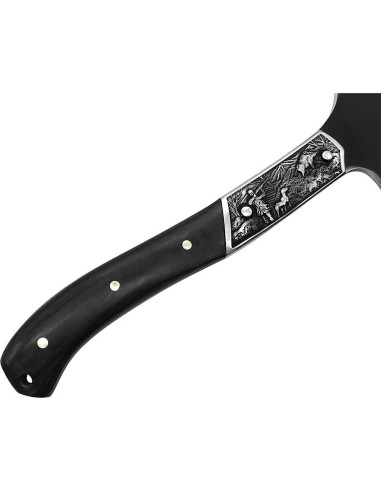 Hacha de Camping FU-GLBY Retro 30.48 cm Mango Madera