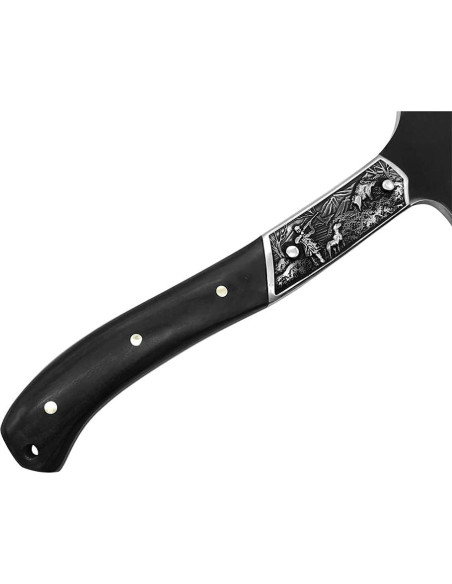 Hacha de Camping FU-GLBY Retro 30.48 cm Mango Madera