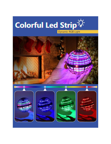 Bola Voladora Galaxy Ball DONGGUAN Rojo 2024 para Niños