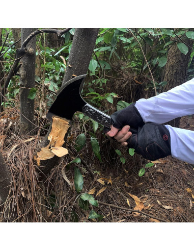 Hacha de Camping FU-GLBY Retro 30.48 cm Mango Madera