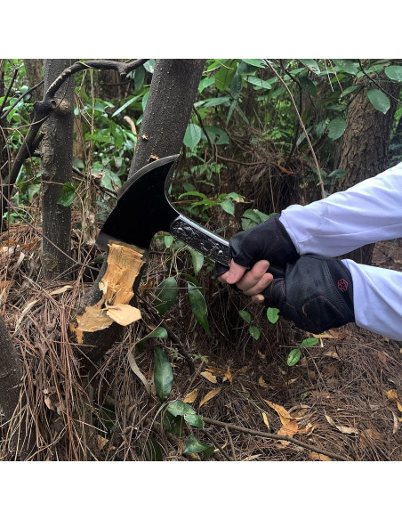 Hacha de Camping FU-GLBY Retro 30.48 cm Mango Madera