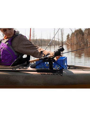 Soporte para caña YakAttack RHM-1001 | Montaje en riel