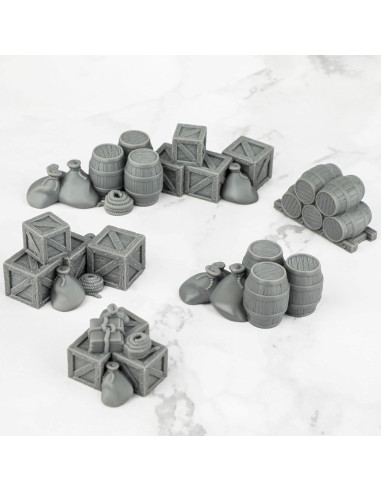 Pilas de Carga Miniatura AUSPDICE para D&D y Wargames