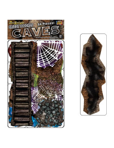 Terreno y Cueva Doble Cara Arcknight 24 Piezas D&D RPG
