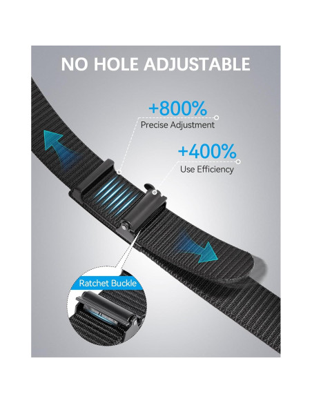 Cinturón de Nylon BOSTANTEN Ajustable para Hombres