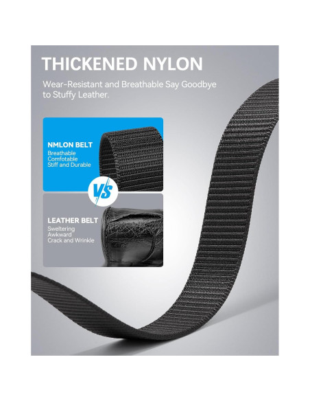Cinturón de Nylon BOSTANTEN Ajustable para Hombres