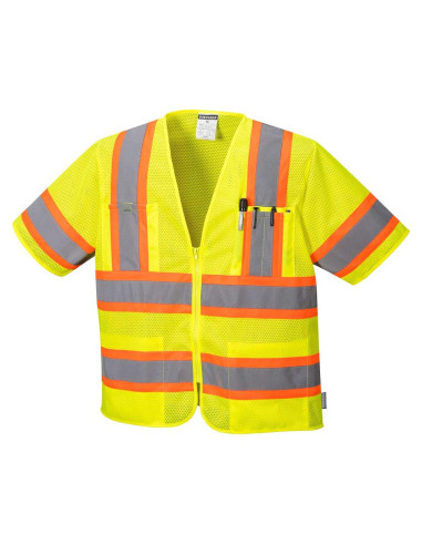 Chaleco Portwest Augusta Hi-Vis Amarillo Grande Reflectante