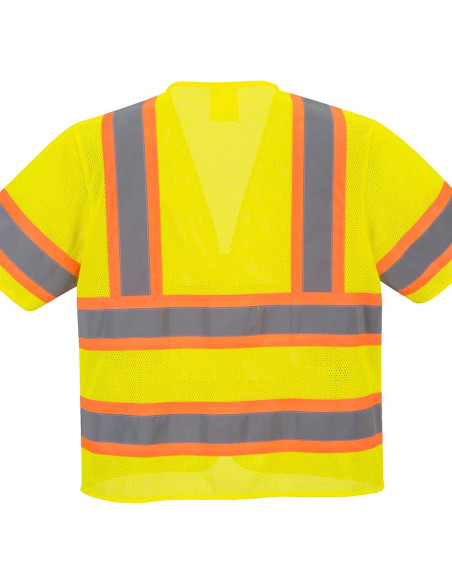 Chaleco Portwest Augusta Hi-Vis Amarillo Grande Reflectante