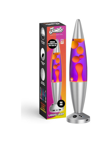 Lámpara Líquida Jambo 40 cm USB Apagado Automático