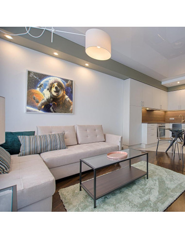 Rompecabezas 1000 Piezas Nattork Perro Astronauta 70x50 cm