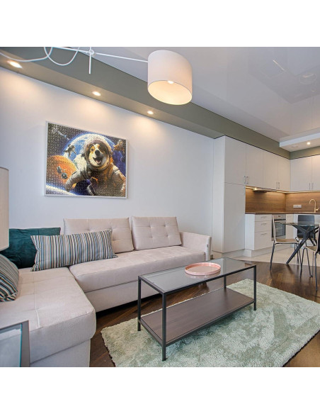 Rompecabezas 1000 Piezas Nattork Perro Astronauta 70x50 cm