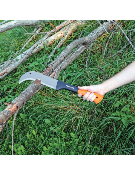 Hacha de Matorrales Fiskars 22,86 cm con Funda de Seguridad