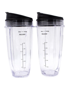 Taza Reemplazo Ninja 24 Oz Buecmue 2 Piezas con Tapa