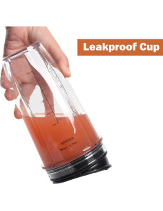 Taza Reemplazo Ninja 24 Oz Buecmue 2 Piezas con Tapa 2