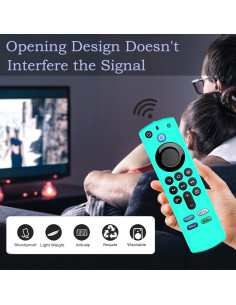 Funda de Silicona Gavyqier para Control Remoto Fire TV Stick 4K 2