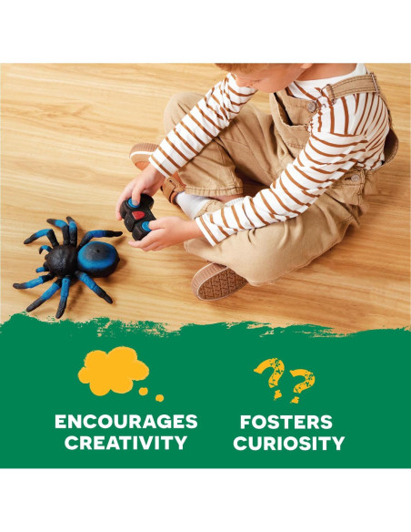 Araña RC Terra by Battat - Control Remoto LED 360 - Juguete