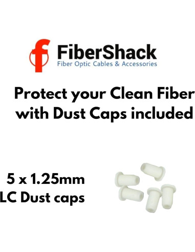 Limpiador de Fibra Óptica FiberShack LC 1.25mm 800+ Limpiezas