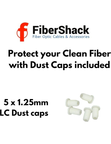 Limpiador de Fibra Óptica FiberShack LC 1.25mm 800+ Limpiezas