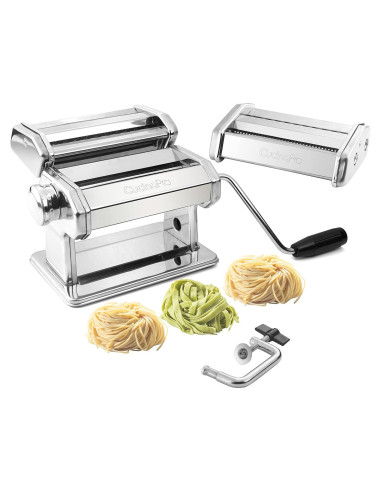 Máquina de Pasta CucinaPro Clásica Manual con Accesorios