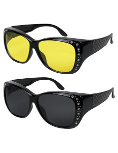 Gafas de sol fitover UV para mujeres - Protección HD