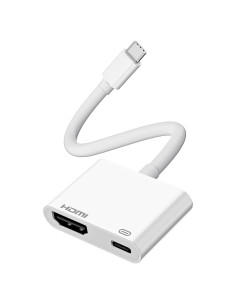 Adaptador USB C a HDMI 4K 60Hz Groodo con carga PD 100W