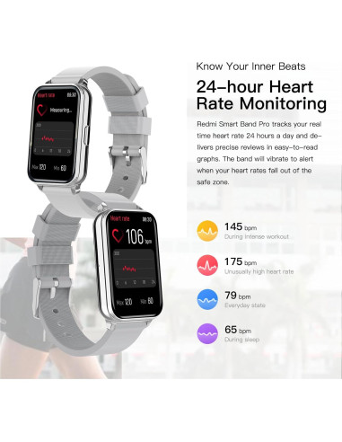 Reloj Inteligente Virozis P67 Fitness Tracker IP68 Salud