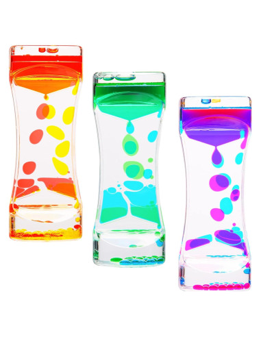 Burbujas de Movimiento Líquido CAILINK - Paquete de 3 Juguetes