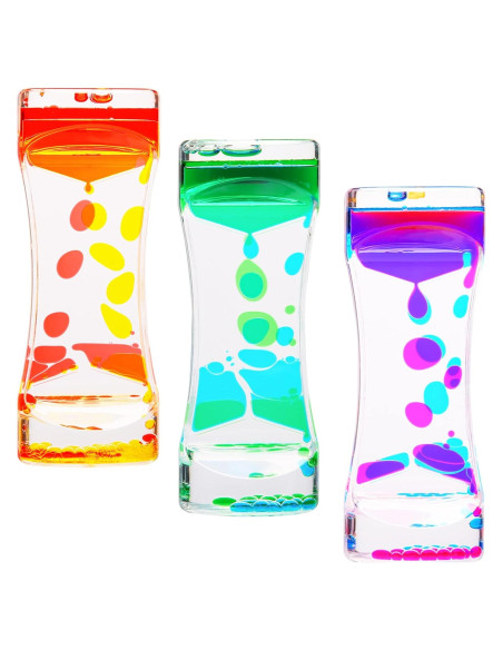 Burbujas de Movimiento Líquido CAILINK - Paquete de 3 Juguetes